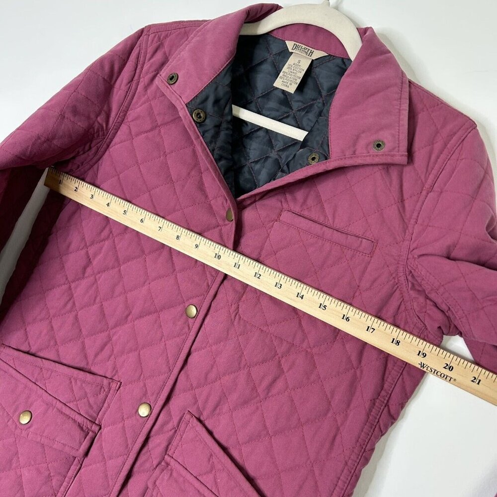 Duluth Trading Co Pink Quilted Jacket‎ Womens Size Small Insulated - Picture 5 of 8